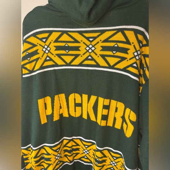 NFL Apparel Green Bay Packers Klew Big Logo Full-Zip Hoodie - Picture 9 of 11